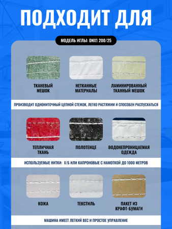 Мешкозашивочная машина Foodatlas Eco GK-26-1A